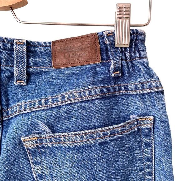 LL Bean Double L Jeans Ultra High-Rise Comfort Waist in Size 6 Regular - Picture 9 of 16